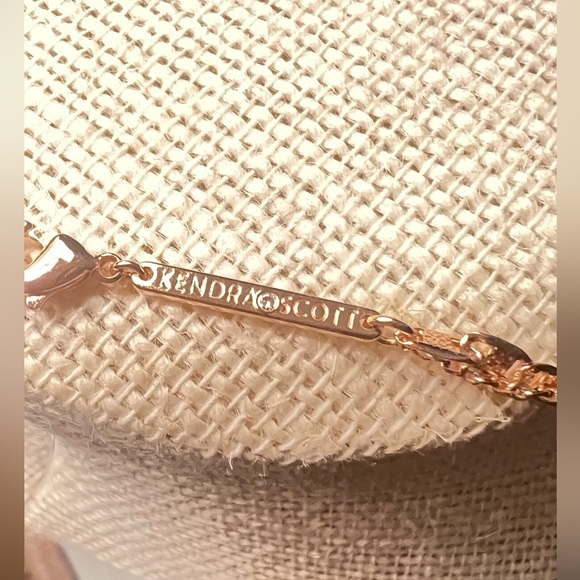 Elisa Rose Gold Multi Strand Drusy Necklace - Picture 11 of 13